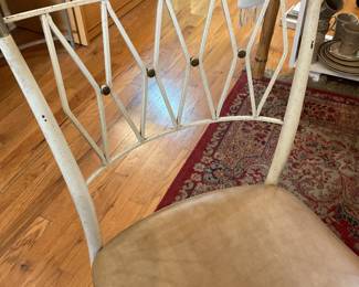 Set of 4 MCM lattice dining chairs $137.50 + tax for set