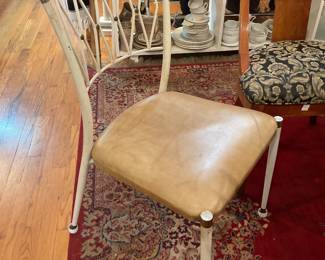 Set of 4 MCM lattice dining chairs $137.50 + tax for set