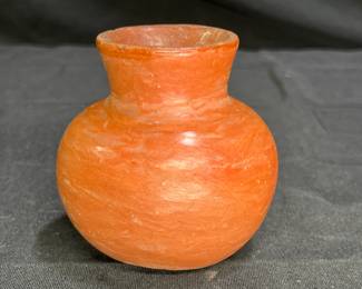 4 Studio Pottery Glazed & Redware Vases