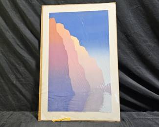 L.E. "Canyon Lake West" Print by Phillipi Chagnoit