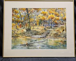 Original Watercolor by John R. Junger