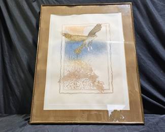 William Marlow Framed Signed Unnatural Reflection