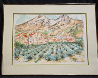 Artist Proof Lithograph by Urbain Hochet