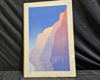 L.E. "Canyon Lake East" Print by Phillipi Chagnoit