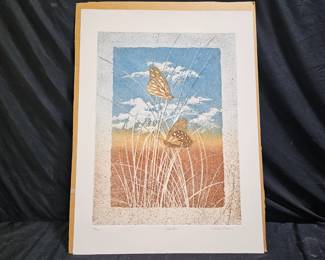 William Marlow Signed L.E. Etching "View II"