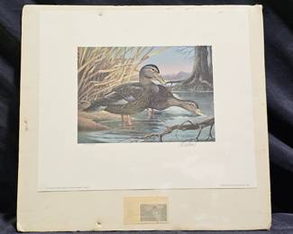 Kentucky #31987 State Duck Stamp LE Print & Stamp