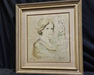 Artist Proof "Woman" by Carol Paolillo