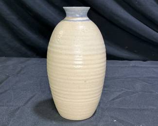 Walter Hall Signed Pottery Vase