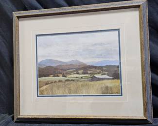 Landscape Print by Bryan Keith Smith