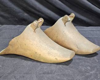 Pair Spanish Conquistador Brass Stirrups