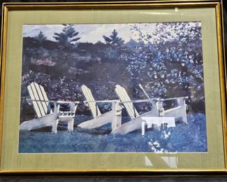 Island Library Print by Jamie Wyeth