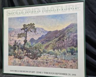 San Diego Museum of Art Exhibition Poster 1991