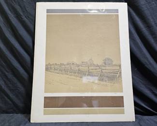 JImy Dooly Artist Proof Lithograph Coming Home