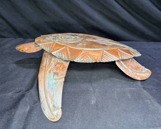 Haw Creek Forge Copper Sea Turtle