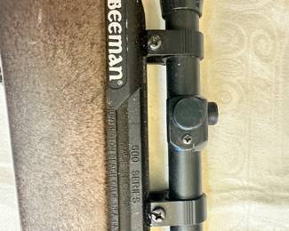 #61 Beeman air rifle with scope - 500 series $ 60.00