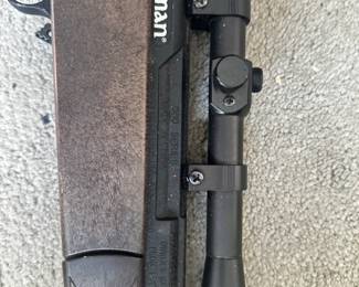 #61 Beeman air rifle with scope - 500 series $ 60.00