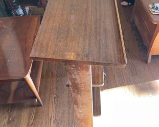 #32 Wood lectern stand - 3 shelves 24x13x30 $ 35.00