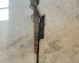 #61 Beeman air rifle with scope - 500 series $ 60.00