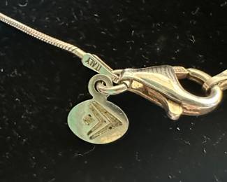 #50 Silver Sterling Silpada Heart Necklace - 16 in 925 made in italy $ 40.00