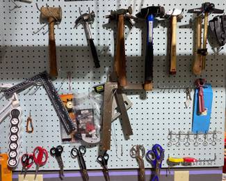 Jewelry and metalsmithing tools.