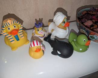 collectibles plastic ducks