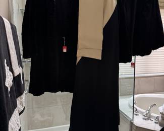 Minks and Evening Dress 