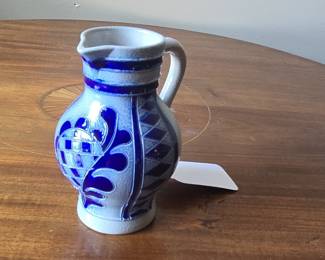 Small Reinh Merkelbach Salt Glaze Stoneware Pitcher