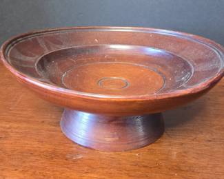 Antique Chinese Pedestal Bowl