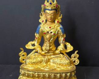 Gilt Bronze Vajrasattva Statue