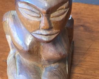 Carved Tiki Figure