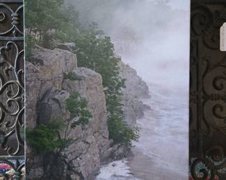 Great Falls of the Potomac River Landscape Canvas Print