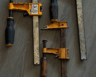 Assorted Bar Clamps DeWalt and other