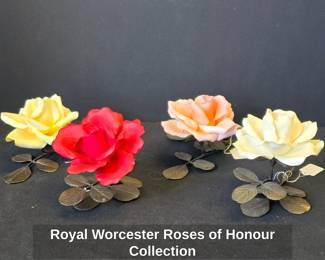 Royal Worcester Roses of Honour Collection