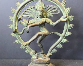 Bronze Nataraja Shiva Statue