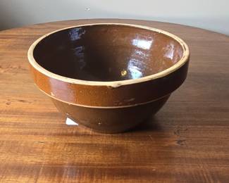 Red Wing Pottery Salt Glazed Stoneware Bread Bowl