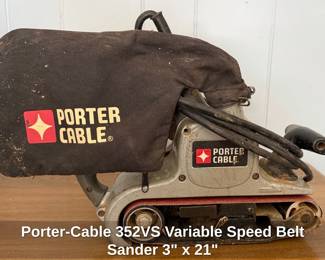 PorterCable VS Variable Speed Belt Sander x