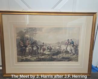 The Meet by J. Harris after J.F. Herring
