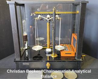 Christian Becker Chainomatic Analytical Balance