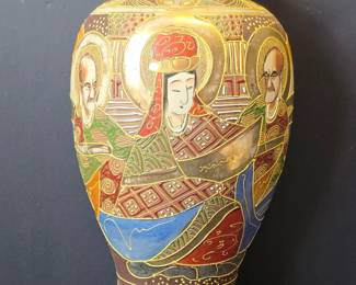 Japanese Satsuma Vase, Showa Period, c.