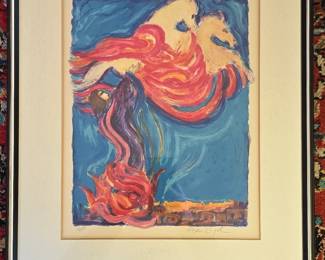 Nissan Engel Ascension Artist Proof Lithograph