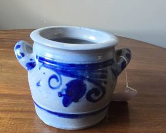 German Westerwald SaltGlazed Small Crock