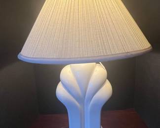 Vintage Ceramic Sculptural Table Lamp