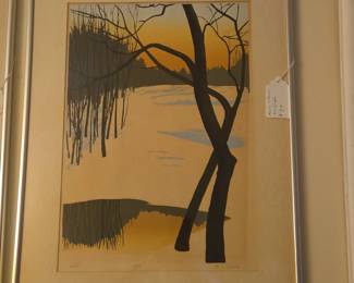 Marcia Gibbons Winter Serigraph