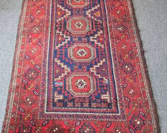 Antique Hamadan Persian Rug