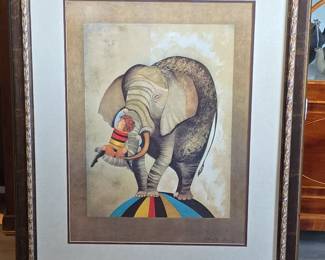 Graciela Rodo Boulanger Lithograph An Elephant for Kris