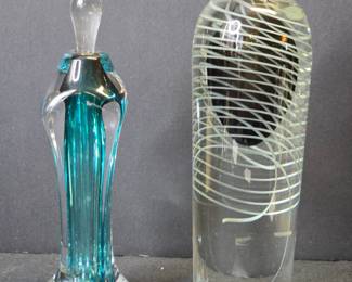 Art Glass Perfume Bottles