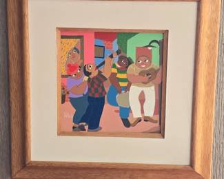 Painting by Paulo Brito