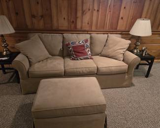 Sofa with Ottoman