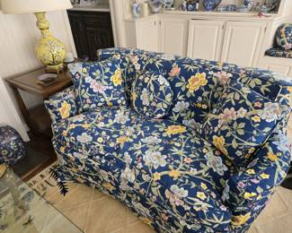 Floral Loveseat