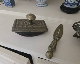 Bronze Desk set